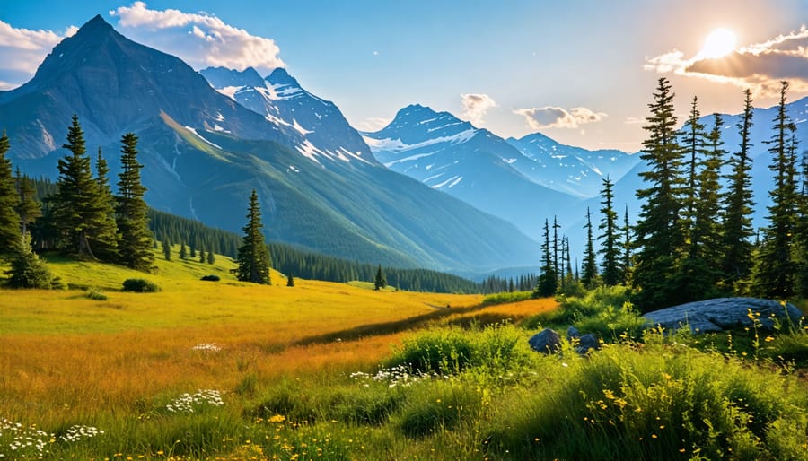 Group of travelers on a THCA-oriented guided tour through Canada's natural landscapes.